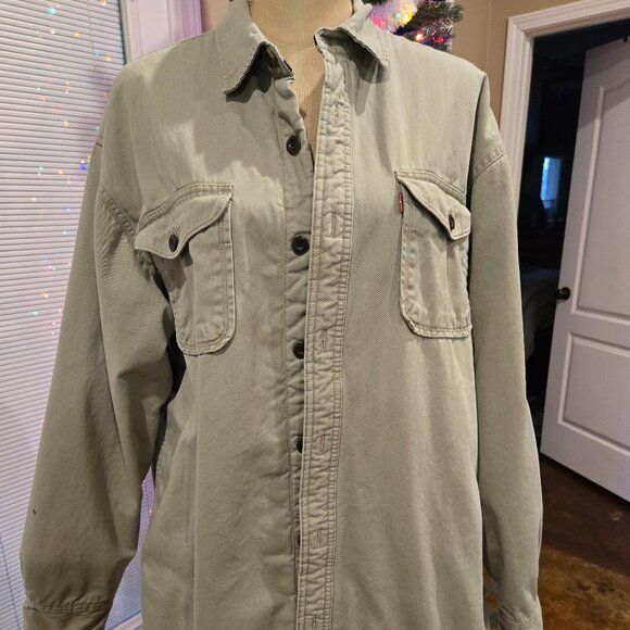 LEVI'S VINTAGE SHERPA LINED SHIRT/JACKET - Picture 1 of 10
